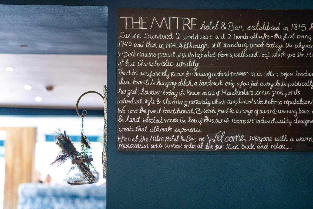 Mitre Hotel Manchester City Centre Wnętrze zdjęcie